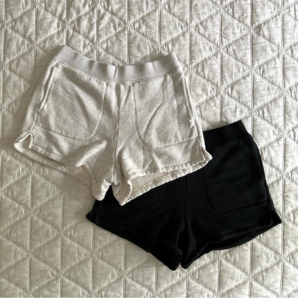 Madewell MWL Sweatshorts, set of 2